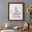 «Sketchy Bath I», peinture sur toile encadrée-424474140-424474141