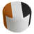 Orange/White/Black