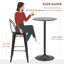 Table de bar ronde ronde 23,6 po-94128941