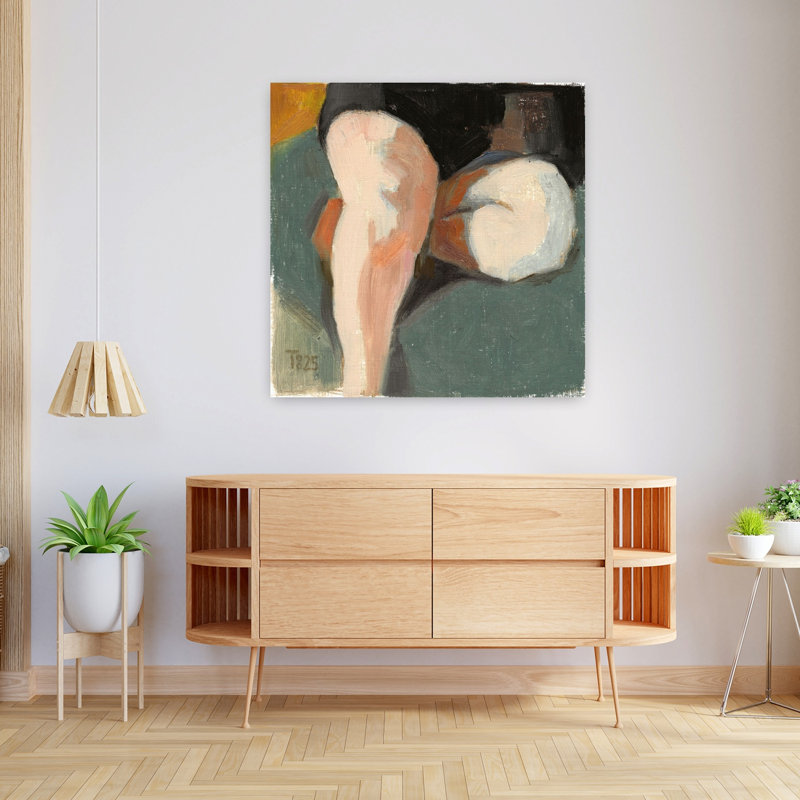 Art contemporain, art contemporain abstrait, H 36 po x l 36 po