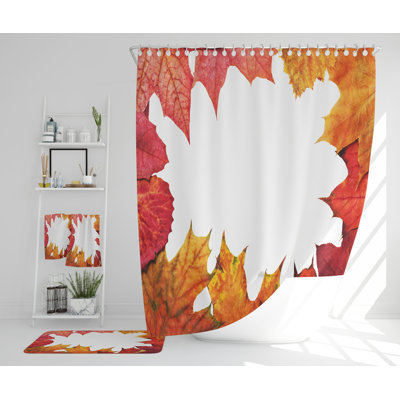 Niccolino Polyester Shower Curtain Set