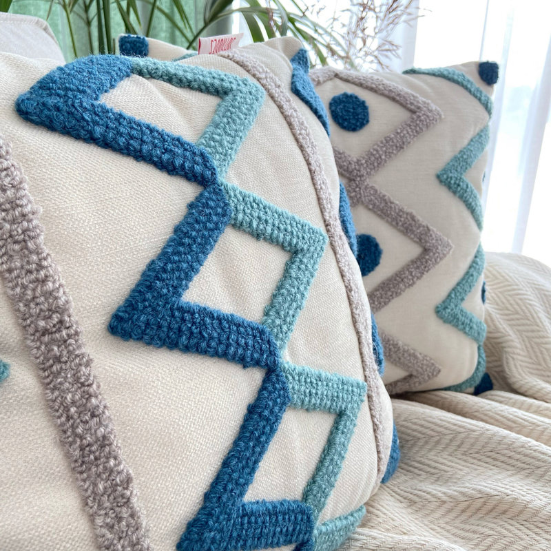 Housse de coussin intérieur / extérieur Diyanna