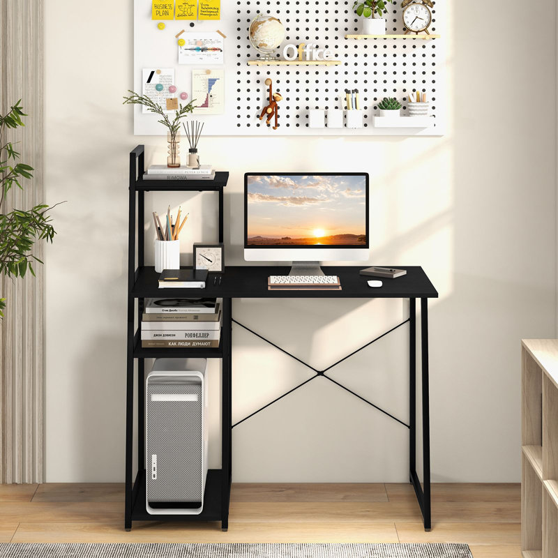 Metal Base Computer Desk