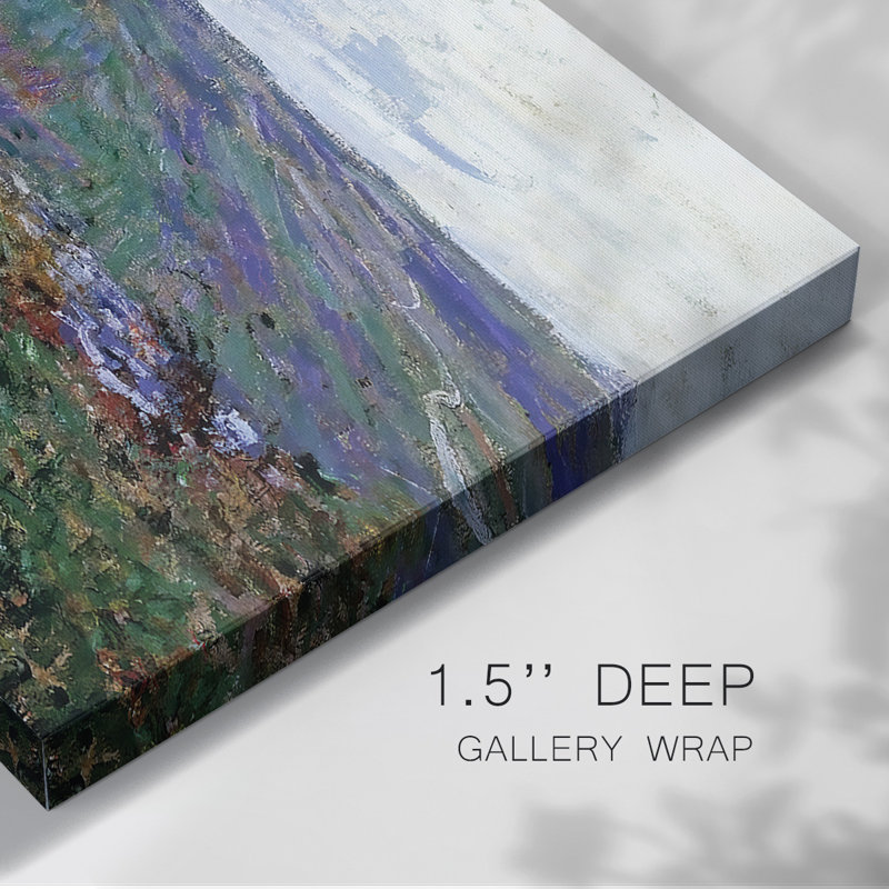 Path at Giverny, 1885-Gallery Wrapped Canvas, 12" H x 18" W