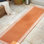 Tapis orange / crème James