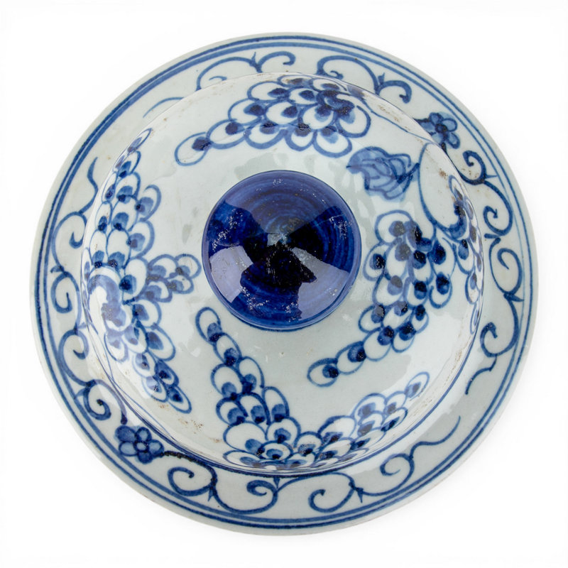 Phoenix Handmade Porcelain Ginger Jar