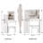 Vanity Table Cushioned Stool