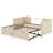 Upholstered Daybed With Pop Up Trundle-474977072