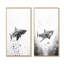 Danse du requin gris monochrome - ensemble de 2 décorations murales de requin-1759994472-1759994478