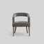 Fauteuil demi-tonneau d'appoint l 25,75 po