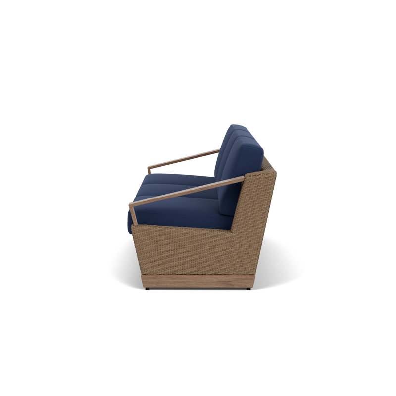 Charisma Outdoor 3 - Seat Patio Sofa, Beach Navy