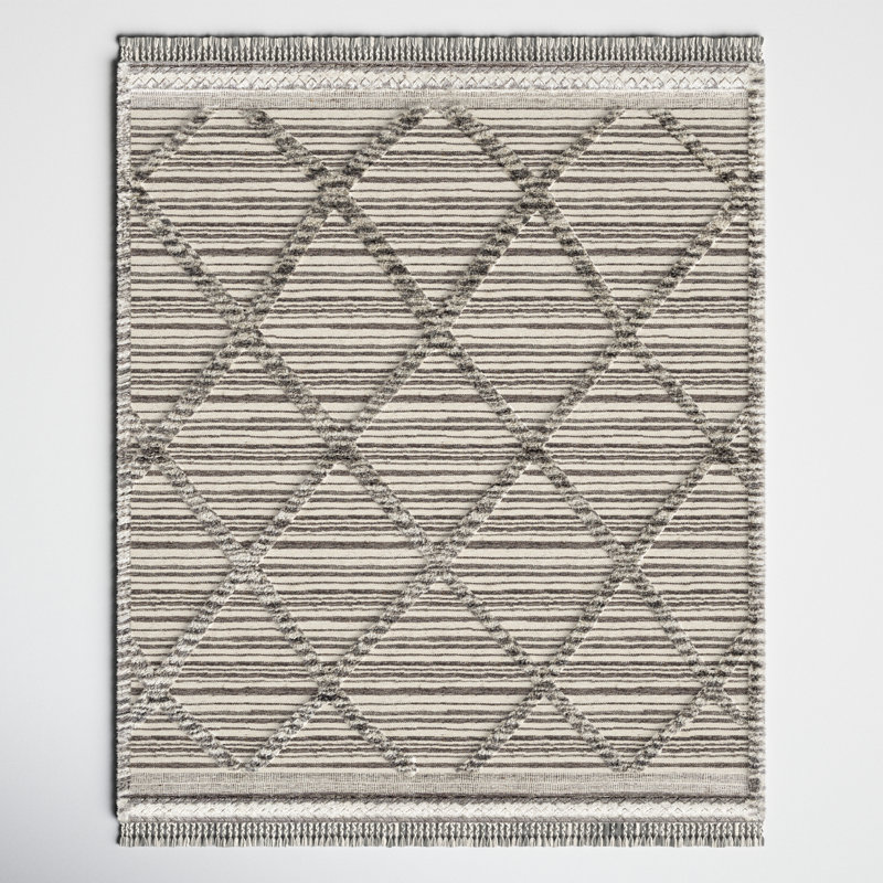 Leanna Wool Ikat Indoor Rug, Runner 2'6" x 8'