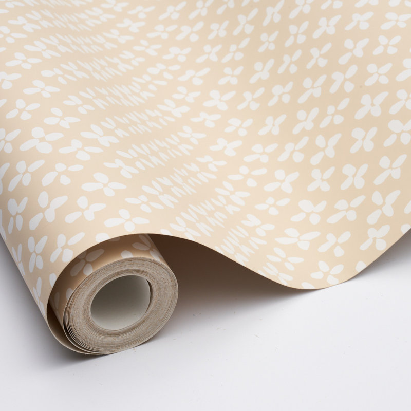 Papier peint Emerson, Ivoire / Beige