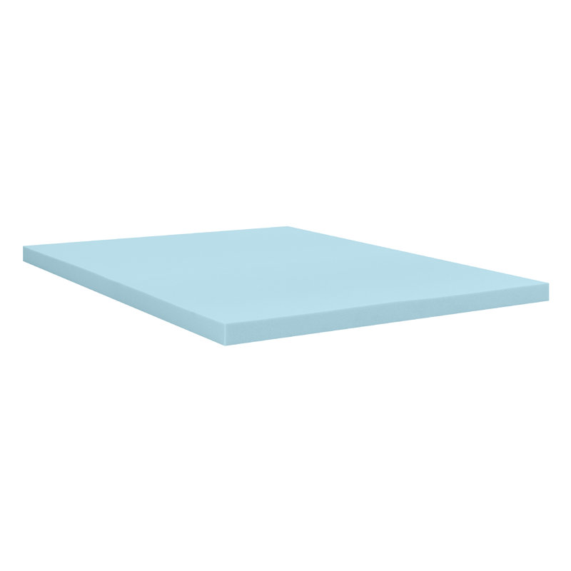 Sealy To Go Gel-Infused Memory Foam Mattress Topper, 3", Twin XL