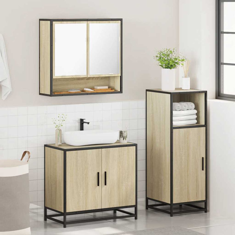 Bathroom Furniture Suite, Sonoma Oak