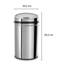 30 Litre Motion Sensor Trash Can