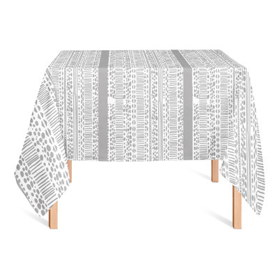 Dufault Striped Square Tablecloth