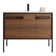 Fine Fixtures Oakville 42 In. W X 18 In. D X 33 In. H Bathroom Vanity In Onix Grey With White Ceramic Sink - Chrome Hardware