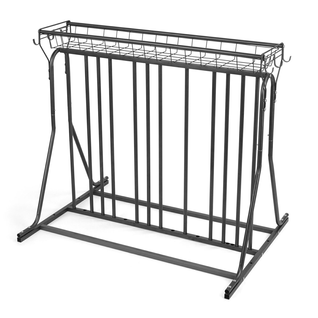 Nushrat Metal Freestanding Adjustable Multi-Use Bike Rack Arlmont & Co.