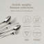 Over&back Classic 18/8 Flatware Set - Service for 4