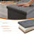 Upholstered Storage Ottoman Bench