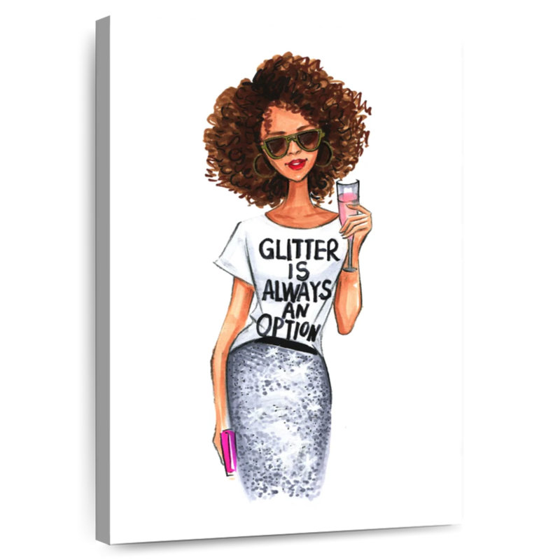 Shuttleworth Glitter Is Always An Option, 48" H x 32" W
