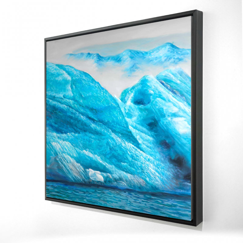 «Icebergs» sur toile