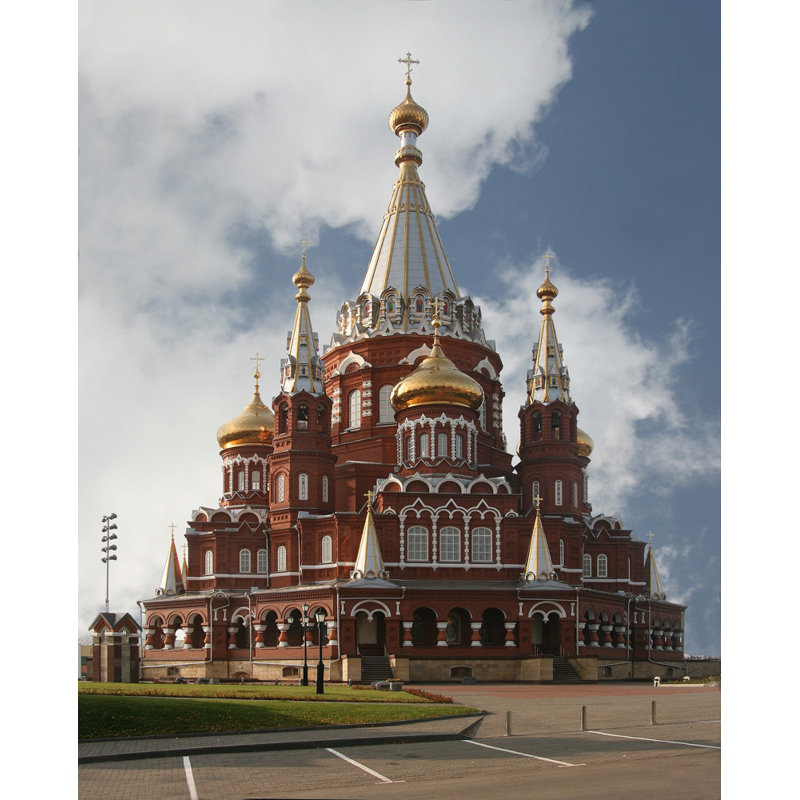 Cathédrale de Svyato Mikhailovsky, Russie, H 18 po x l 14 po