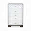 Commode blanche et espresso