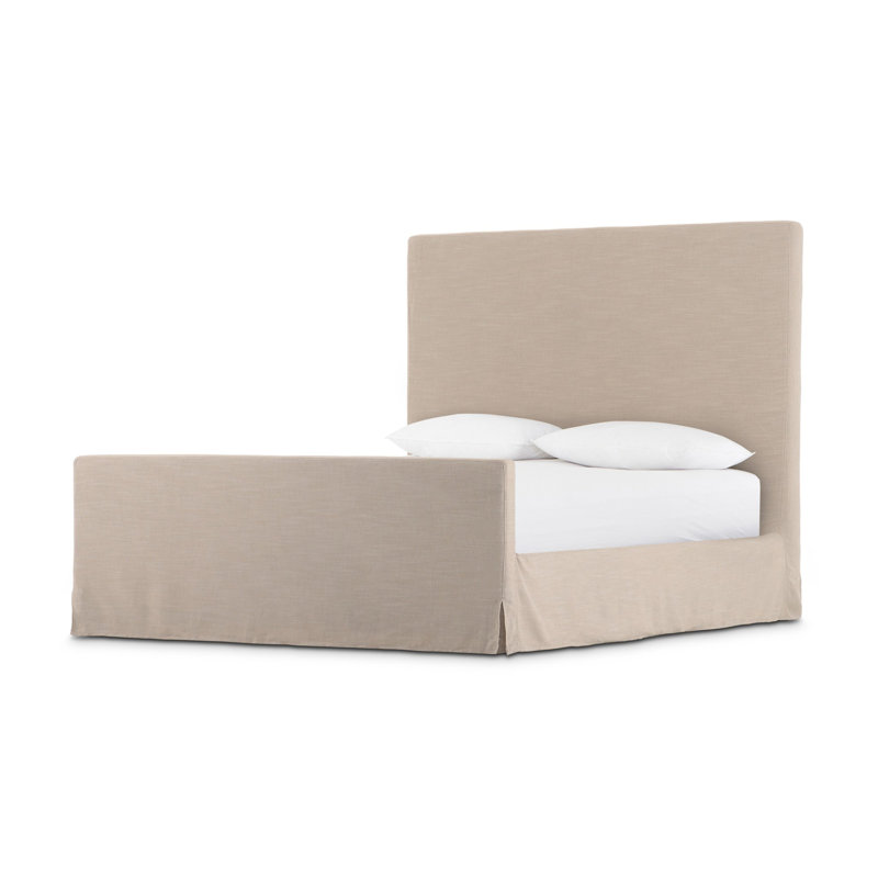 Daphne Upholstered Bed, Savoy Parchment, Queen