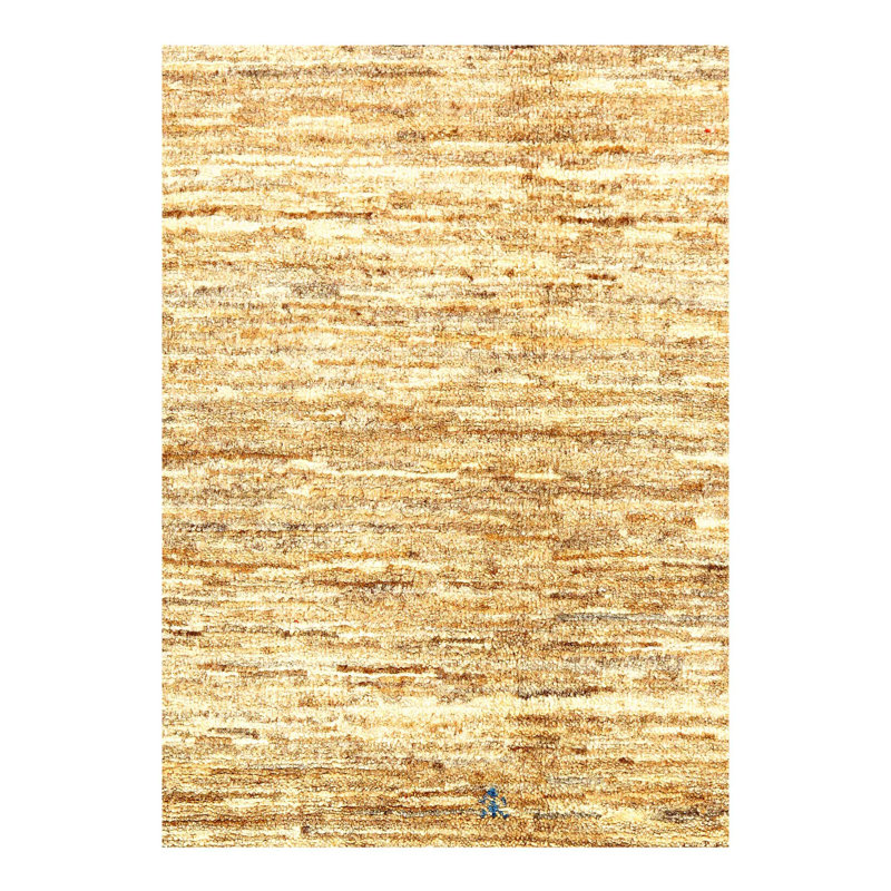 Hand Woven Cotton and Wool Area Rug