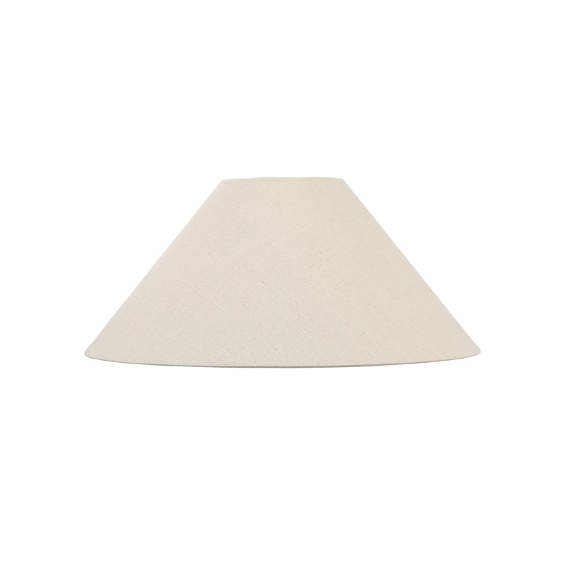 Abirad 28 cm H Empire Lamp Shade ( Screw On ) in Beige