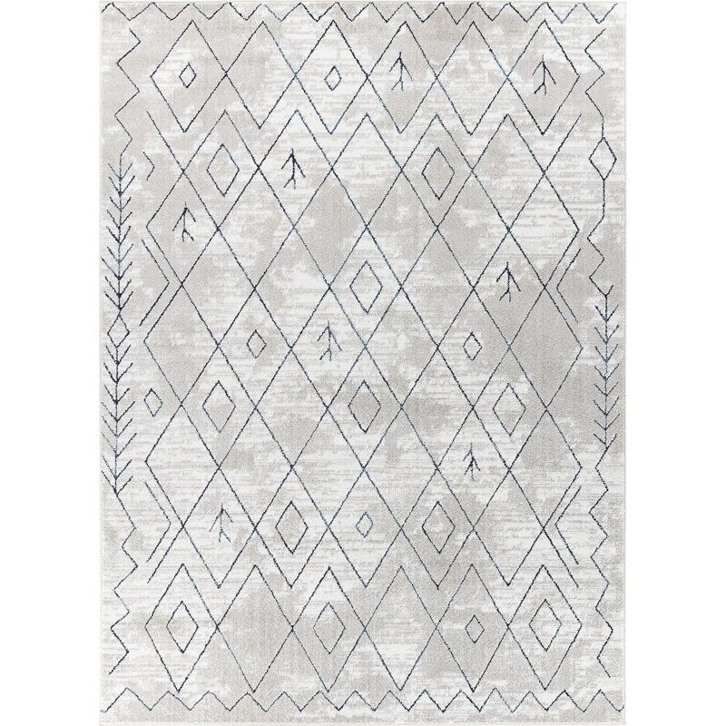 Putnam Abstract Area Rug, Rectangle 120 x 170cm