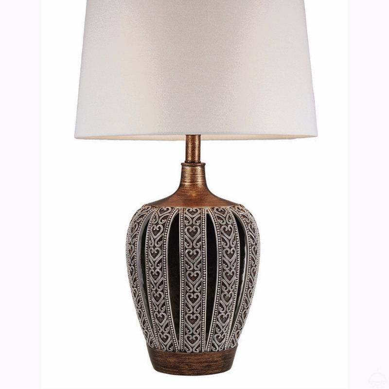 28.25" Tall Polyresin Table Lamp