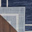 Tapis intérieur / extérieur bleu marine Nourison Essentials-414206031