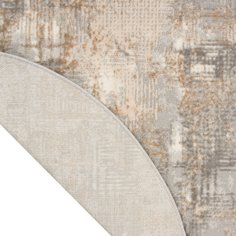 Southwestern Indoor / Outdoor Rug, Round 6'