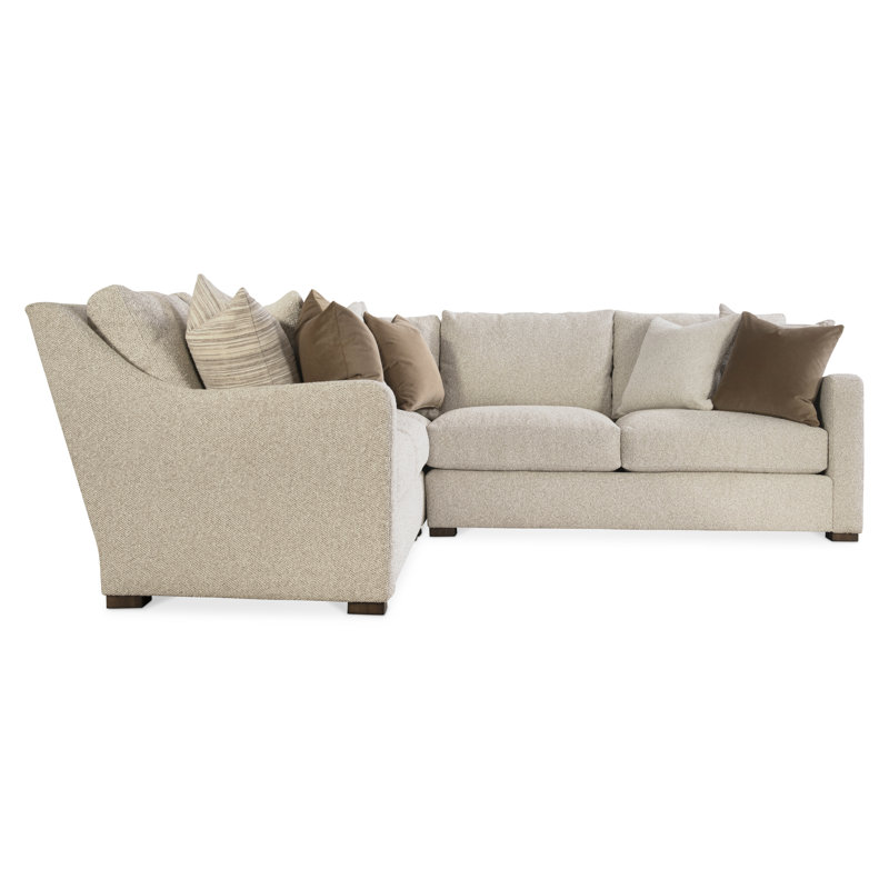 Plush Sectional, Symmetrical