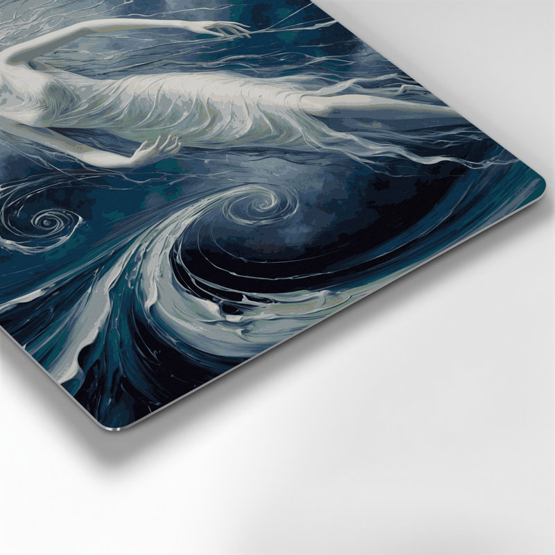 Art mural gris Sci Fi Banshee, H 144 po x l 144 po x P 0,05 po