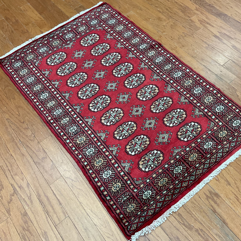  Handmade Bokhara Wool Rug