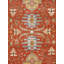 Serapi Hand Knotted Wool Geometric Area Rug in Navy-90579150