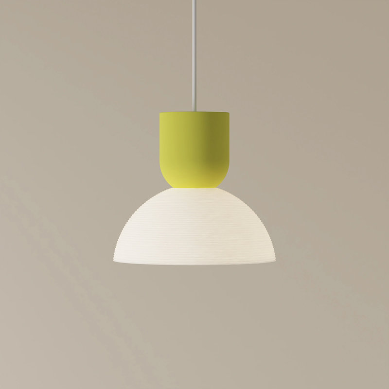 Buia Pendant Light, Sage, White