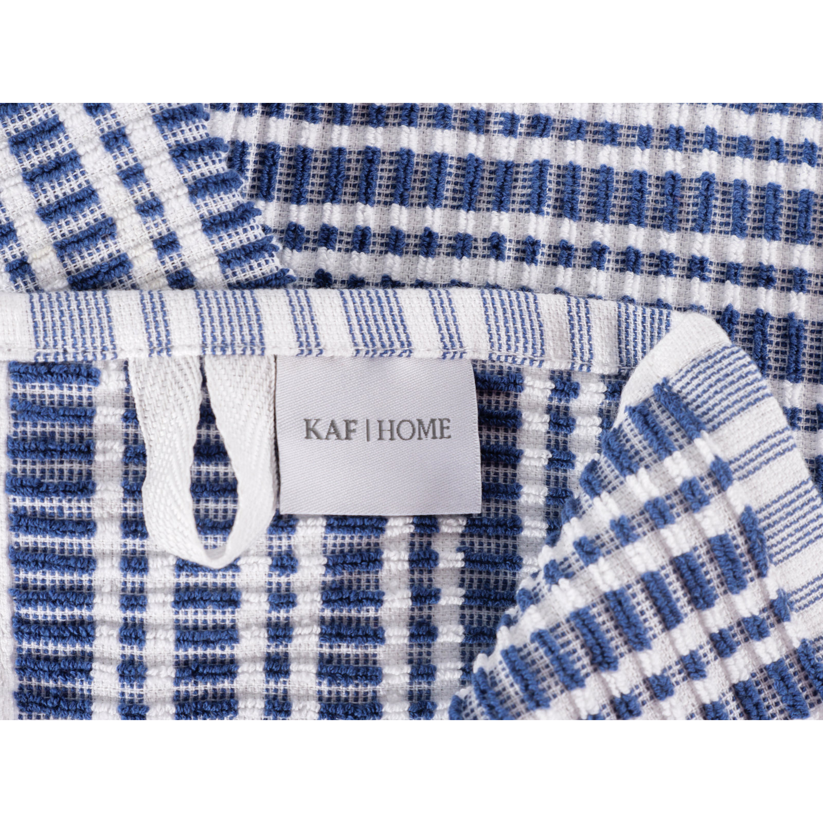Terry Cotton Tea Towel, Blue