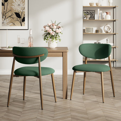 Westhampton Upholstered Dining Chair with Metal Frame