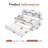 Wood Captain Bed With Trundle,Drawers-476885517-476885518