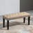 Iolanthe Polyester Upholstered Bench Entryway Bench-2110241213