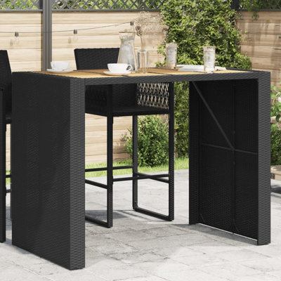 Rectangular Solid Wood Outdoor Coffee Table , 31.5 " D