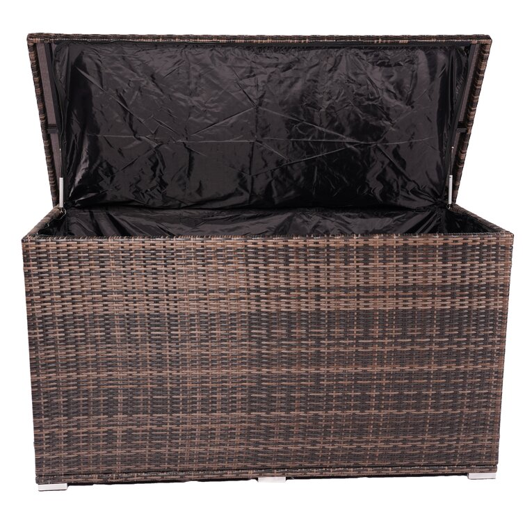 Moda Furnishings 264 Gallon Wicker Deck Box & Reviews