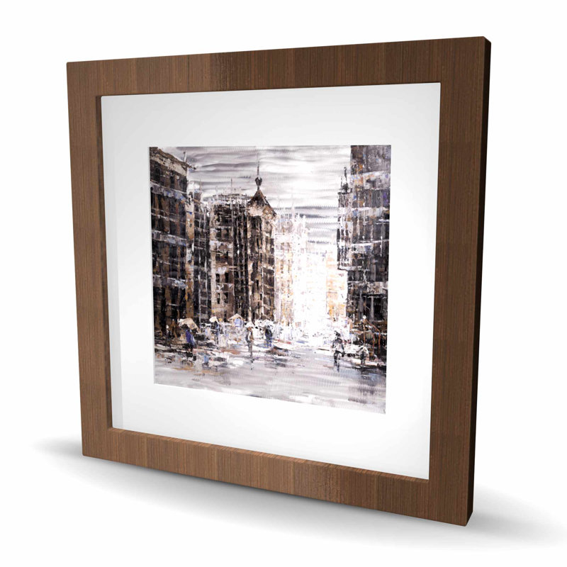 «Industrial Abstract City» - décor de bureau de décor de rue