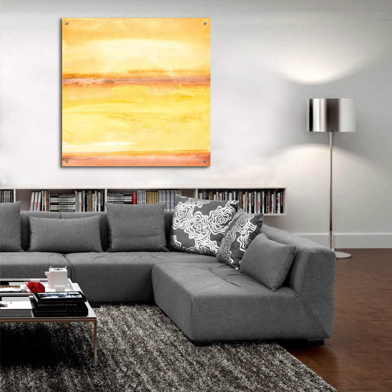 «Golden Sands III» par Chris Paschke, H 36 po x l 36 po x P 0,2 po