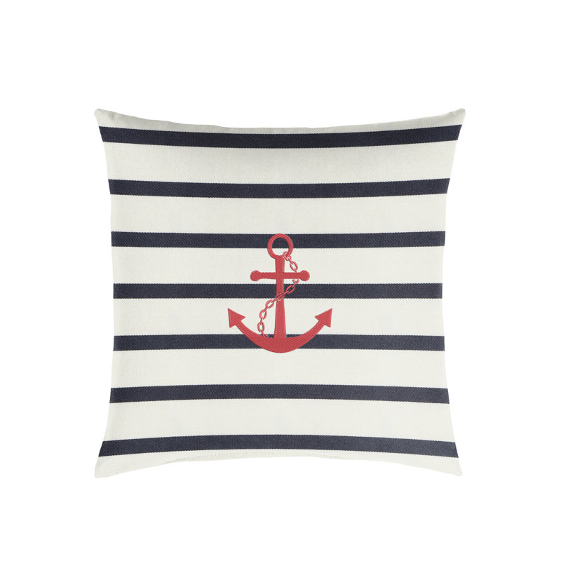 Housse et insert de coussin extérieur carré Anchor
